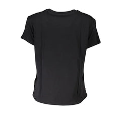 Patrizia Pepe Black Cotton Women T-Shirt - T-Shirts