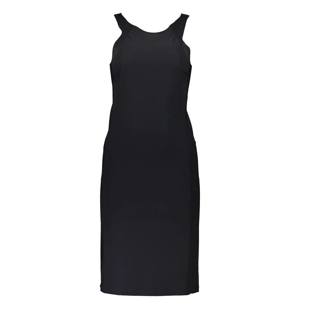 Patrizia Pepe Black Elastane Dress - Dresses