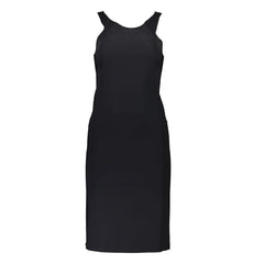 Patrizia Pepe Black Elastane Dress - Dresses
