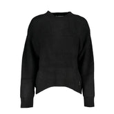 Patrizia Pepe Black Fabric Sweater - Sweaters