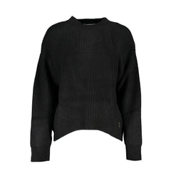 Patrizia Pepe Black Fabric Sweater - Sweaters