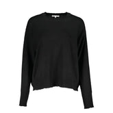 Patrizia Pepe Black Fabric Sweater - Sweaters