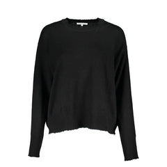 Patrizia Pepe Black Fabric Sweater - Sweaters