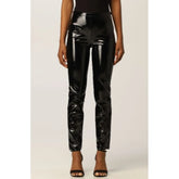 Patrizia Pepe Black Leather Pants - II