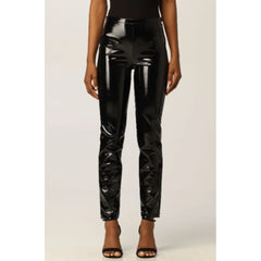 Patrizia Pepe Black Leather Pants - II