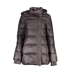 Patrizia Pepe Black Polyamide Jackets & Coat - Puffer Jackets