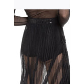 Patrizia Pepe Black Polyester Casual Dress