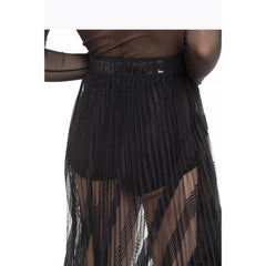 Patrizia Pepe Black Polyester Casual Dress