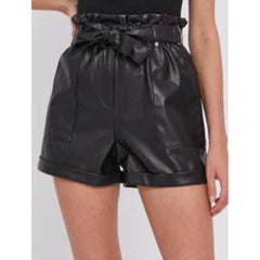 Patrizia Pepe Black Polyethylene Shorts