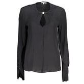 Patrizia Pepe Black Viscose Shirt