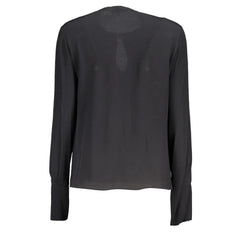 Patrizia Pepe Black Viscose Shirt - Blouses