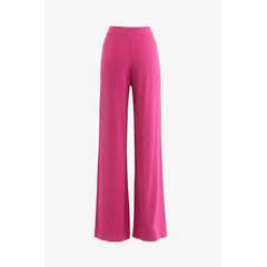 Patrizia Pepe Fuchsia Viscose Casual Pants - IT42
