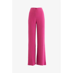Patrizia Pepe Fuchsia Viscose Casual Pants - IT42