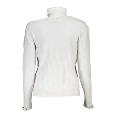 Patrizia Pepe Gray Cotton Sweater - Sweaters