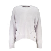 Patrizia Pepe Gray Fabric Sweater - Sweaters