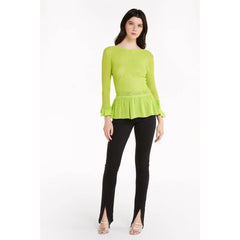 Patrizia Pepe Green Viscose Sweatshirt