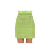 Patrizia Pepe Multicolor Cotton Mini Skirt