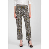 Patrizia Pepe Multicolor Flax Casual Pants - IT40