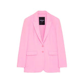 Patrizia Pepe Pink Polyester Blazer - Coats & Jackets