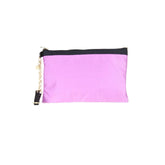 Patrizia Pepe Purple Silk Handbag - Clutch Bags