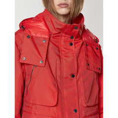 Patrizia Pepe Red Polyamide Bomber - IT40