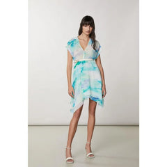Patrizia Pepe Turquoise Polyester Casual Dress