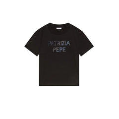 Patrizia Pepe White Cotton T-Shirt - XS