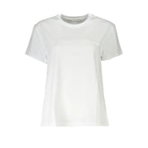Patrizia Pepe White Cotton Women T-Shirt - T-Shirts