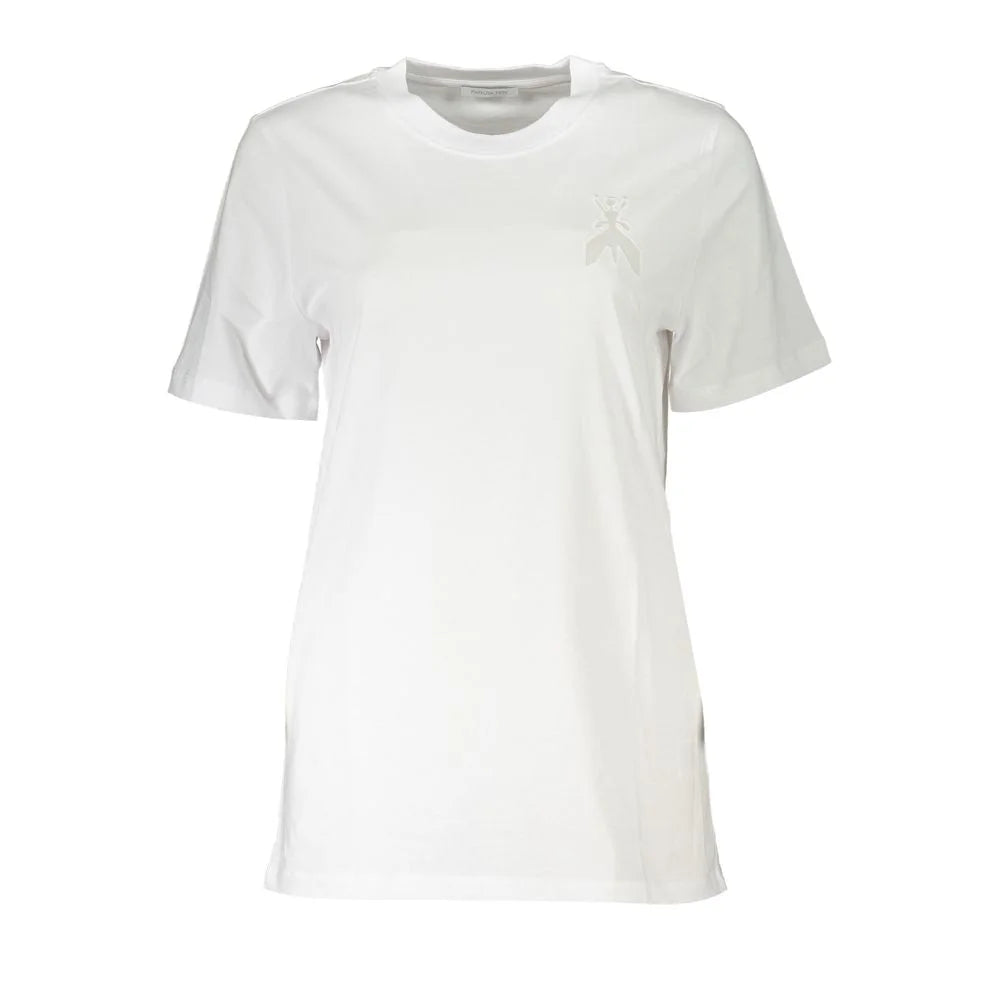 Patrizia Pepe White Cotton Women Top - T-Shirts