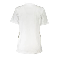 Patrizia Pepe White Cotton Women Top - T-Shirts