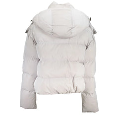 Patrizia Pepe White Polyethylene Jackets & Coat - Puffer Jackets