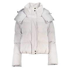 Patrizia Pepe White Polyethylene Jackets & Coat - Puffer Jackets