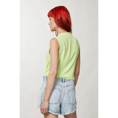 Patrizia Pepe Yellow Viscose Short And Mini Shorts - IT38