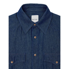 Paul Smith Blue Cotton Denim - L - Shirts