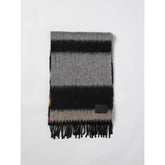 Paul Smith Gray Wool Scarf