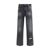 PDF Channel Gray Cotton Jeans Denim - W31