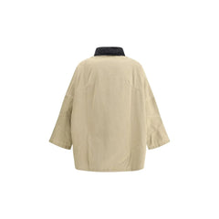 PDF Channel Oversized cotton Jacket - Coats & Jackets