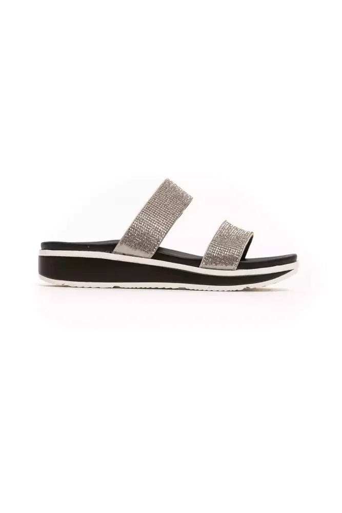 Péché Originel Silver Textile Women Sandal - Sandals