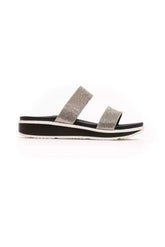 Péché Originel Silver Textile Women Sandal - Sandals