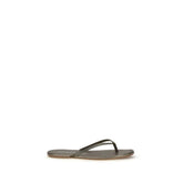 Pedro García Bicolor Crystals Flat Sandals - EU41/US11