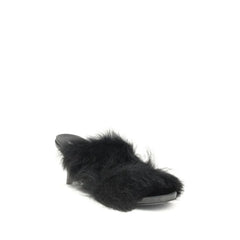 Pedro García Fur-trimmed mules Sandals - Sandals