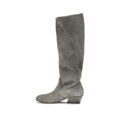 Pedro García Gray Suede Leather Ankle Boots