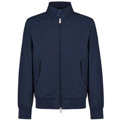 People Of Shibuya Blue Cotton Men’s Bomber Jacket - IT46 | S - Bomber Jackets