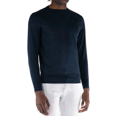 People Of Shibuya Blue Cotton Sweater - IT46 | S - Sweaters