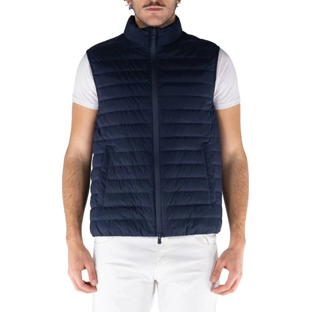 People Of Shibuya Blue Polyester Men’s Vest - Vests
