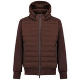 People Of Shibuya Brown Polyester Men Jacket - IT48 | M - Puffer Jackets