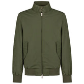 People Of Shibuya Green Cotton Men Bomber Jacket - Bomber Jackets