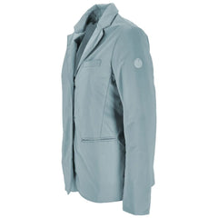 People Of Shibuya Light Blue Polyester Women Jacket - Sport Jackets