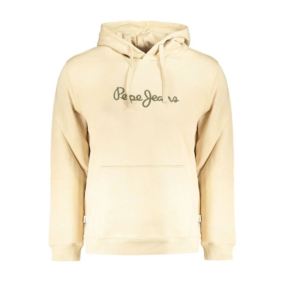 Pepe Jeans Beige Cotton Men Sweater - XXL - Hoodies