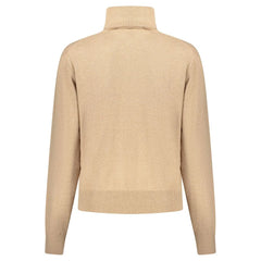 Pepe Jeans Beige Cotton Women Sweater